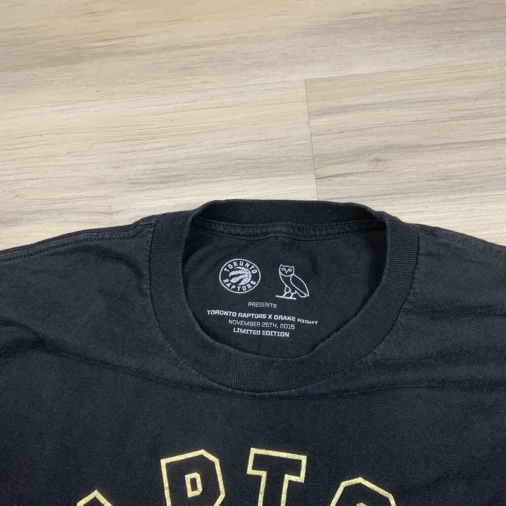 Toronto Raptors x OvO Drake Night 2015 long sleeve shirt Mens basketball size XL - Picture 2 of 7